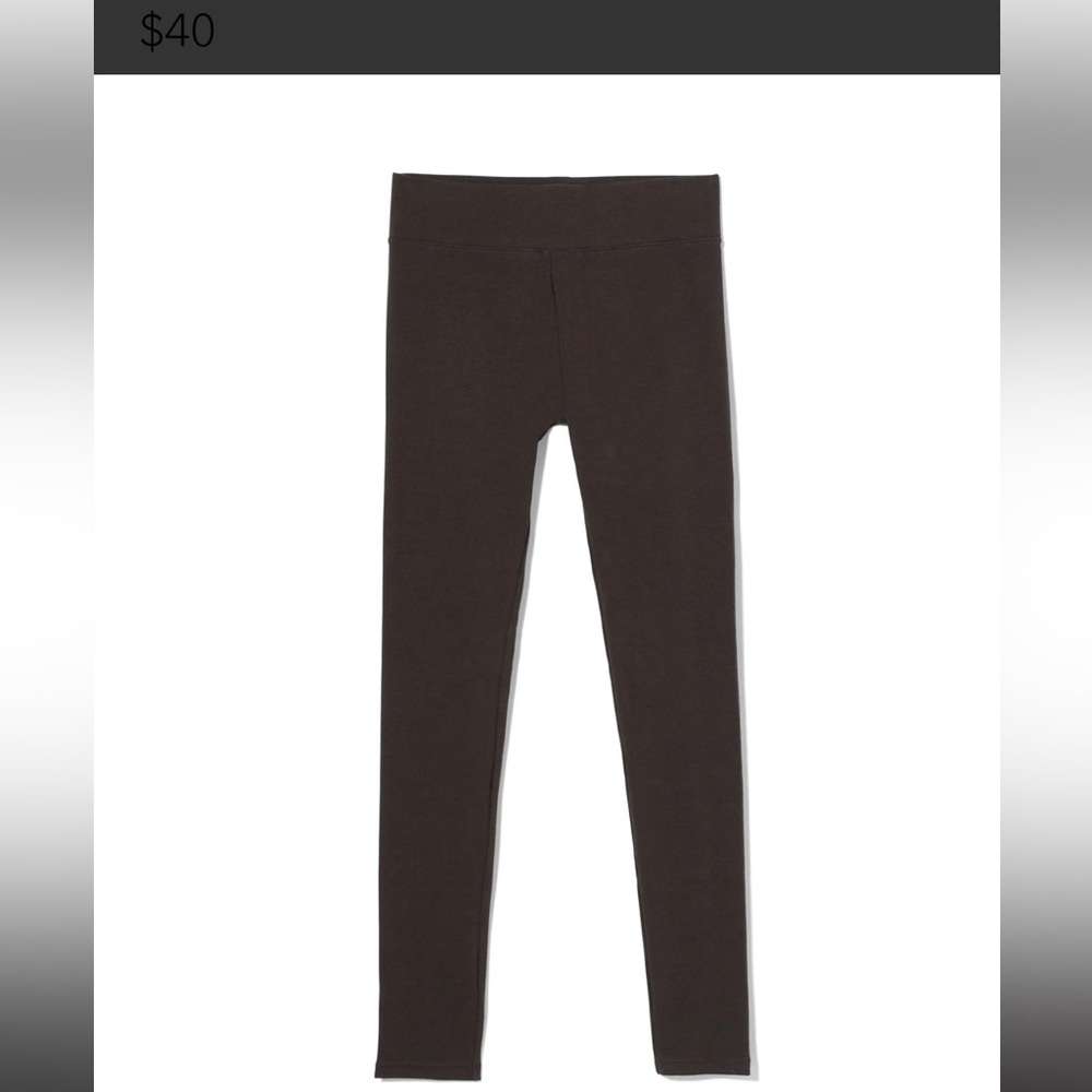 NEW HUE ultra leggings with wide waistband in espresso (rich brown) - Picture 4 of 6